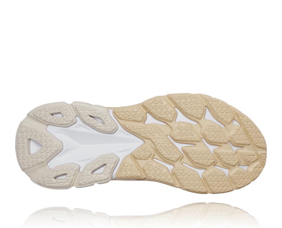 Hoka One One Womens Running Shoes - Clifton Edge - Beige - UMTR83162